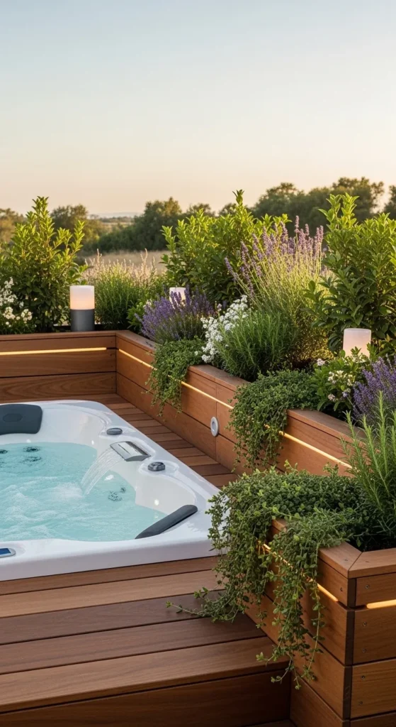 Outdoor Jacuzzi Designs