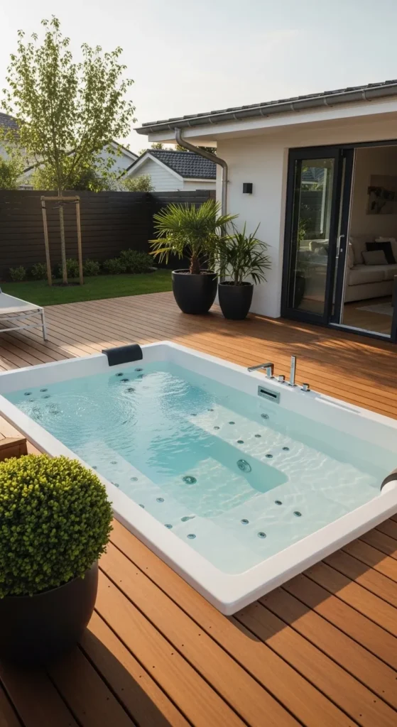 Outdoor Jacuzzi Designs