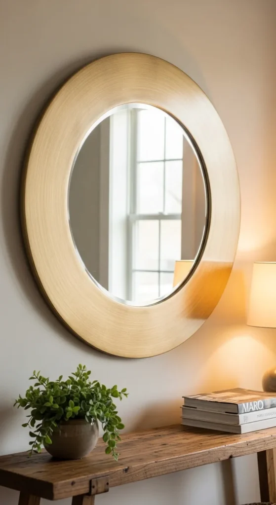 Add a Touch of Metallic to Your Mirrors