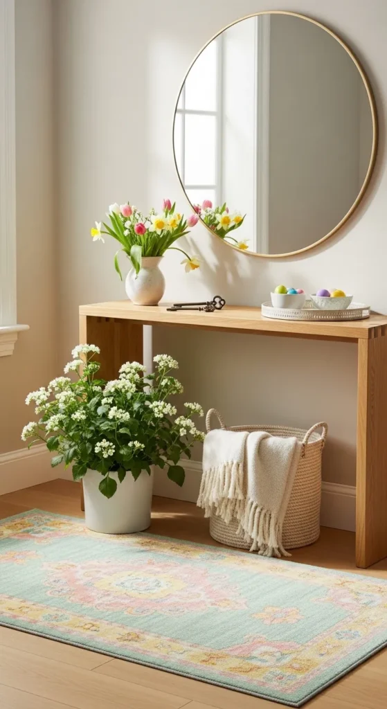 Create an Inviting Spring Entryway