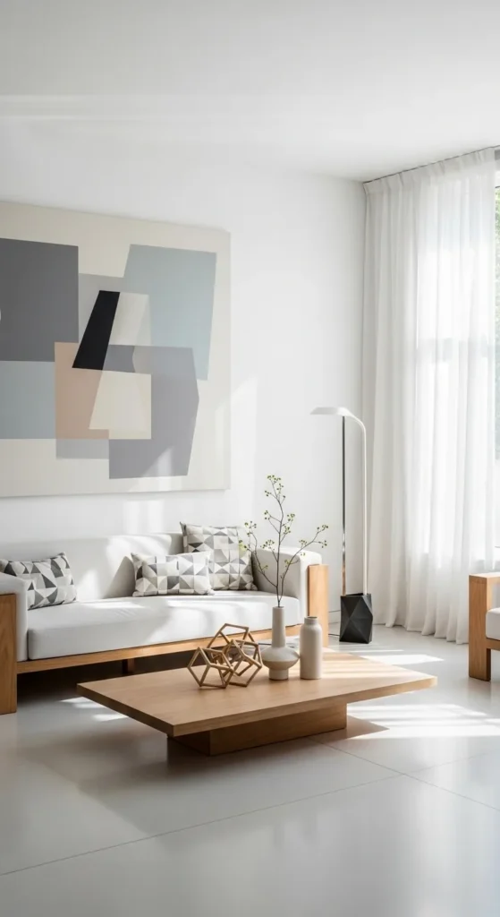  Go for Minimalist Decor with Geometric Shapes