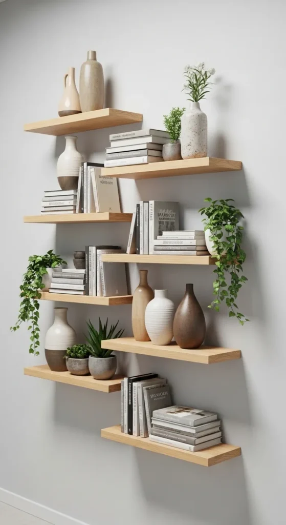 Stylish and Functional Floating Shelves