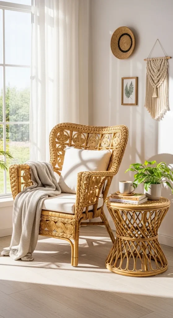 Use Wicker and Rattan Furniture