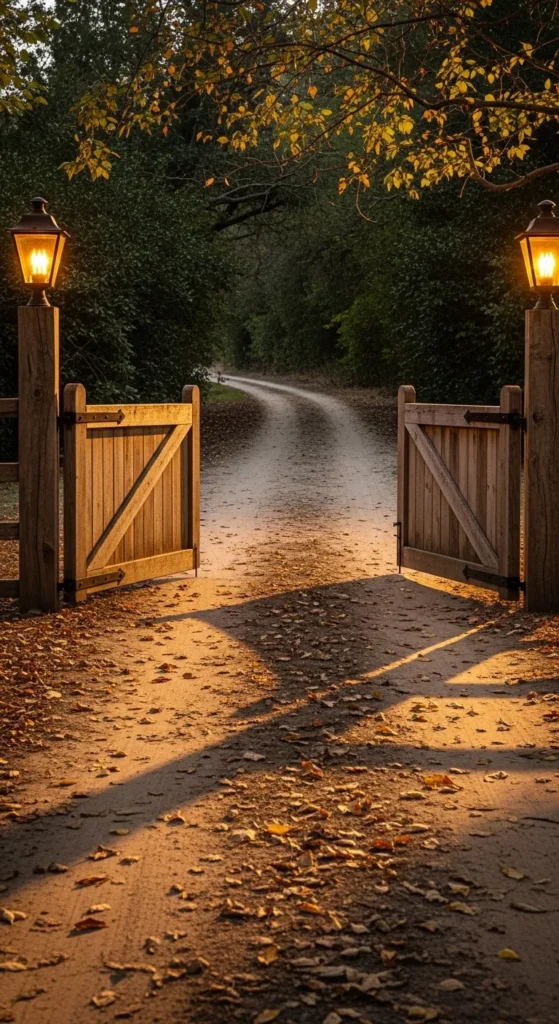 Farm Gate Entrance Ideas