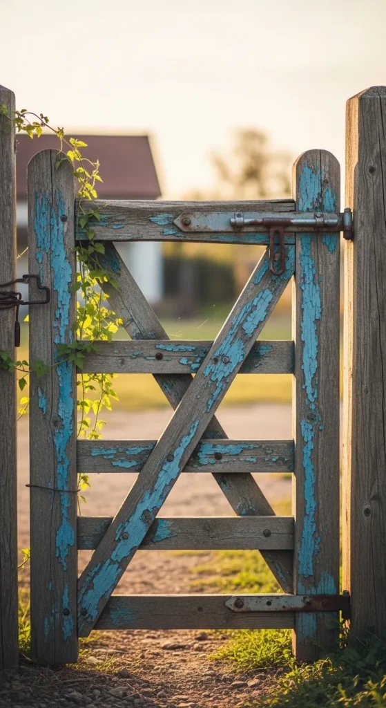Farm Gate Entrance Ideas