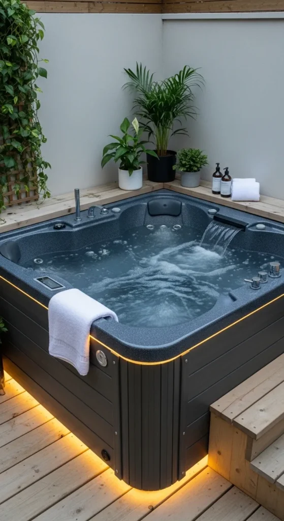 Outdoor Jacuzzi Designs