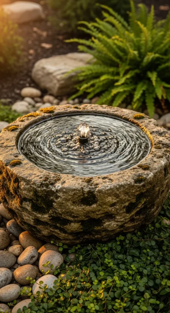 DIY Garden Fountain Ideas