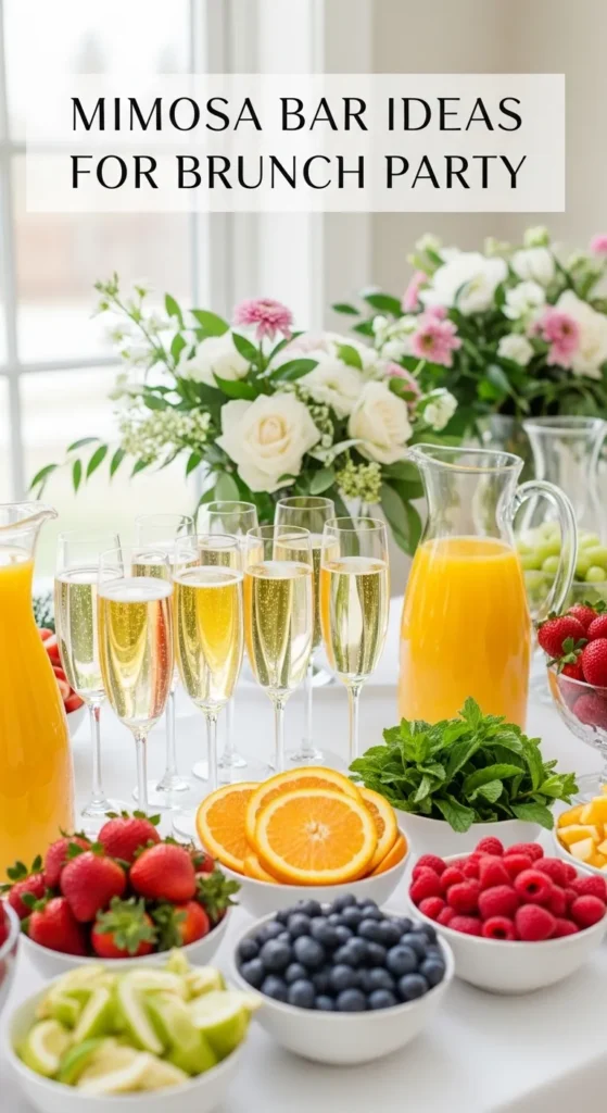 mimosa bar ideas