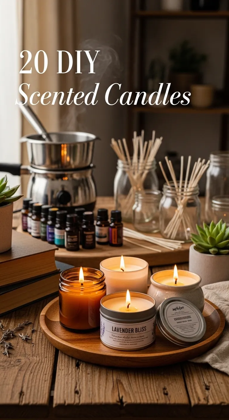 DIY Scented Candles
