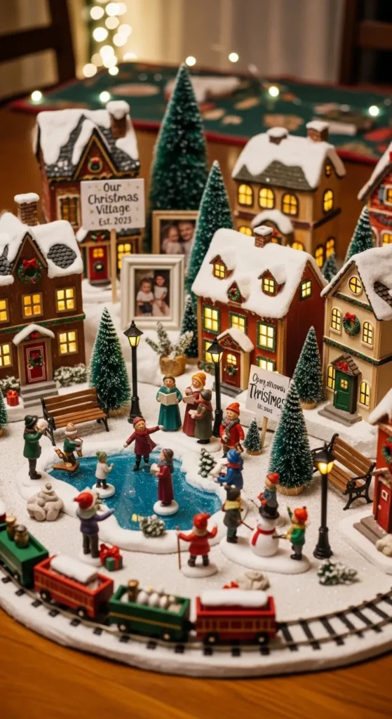 Christmas village display ideas