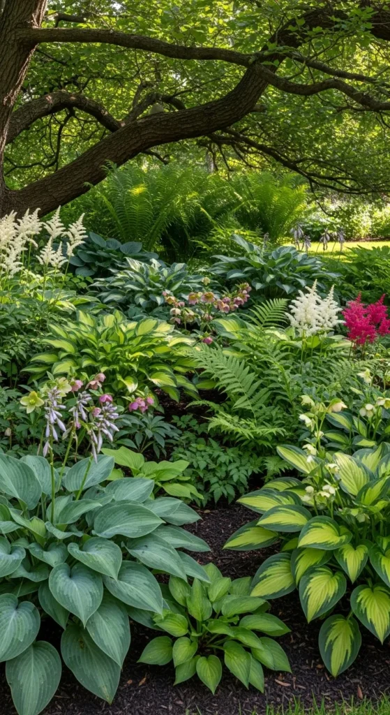 under tree landscaping ideas