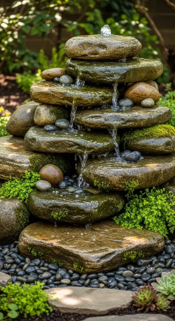 DIY Garden Fountain Ideas