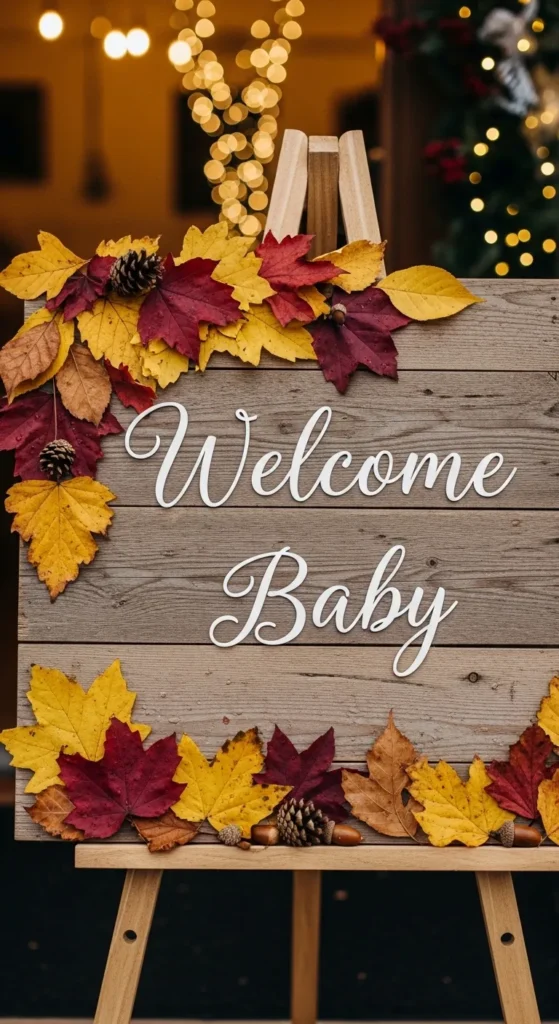 DIY Fall Baby Shower Ideas