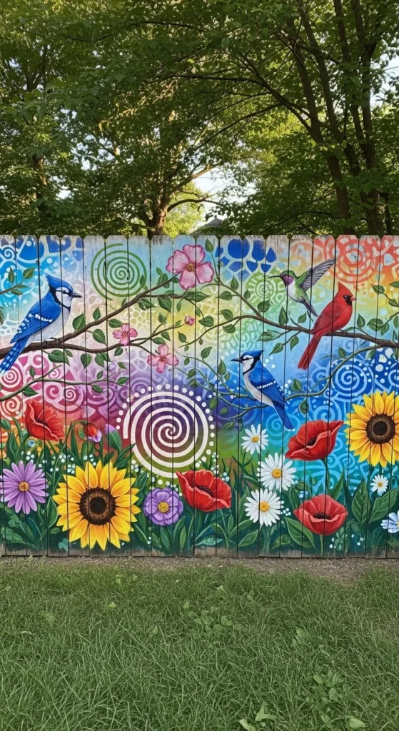 fence art ideas