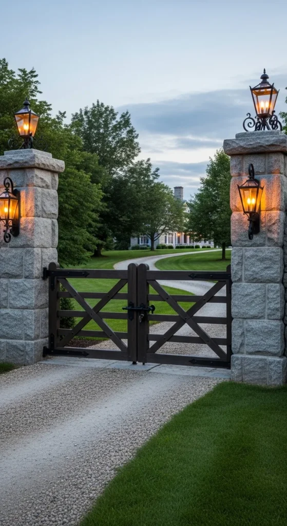 Farm Gate Entrance Ideas