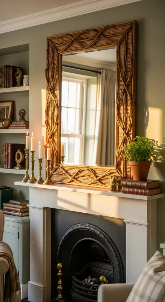 summer mantel decor ideas