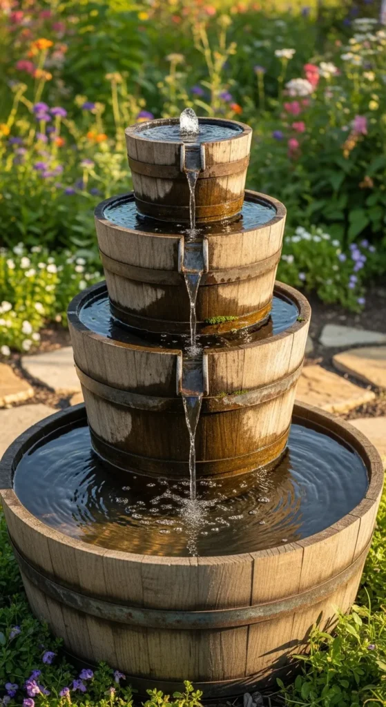 DIY Garden Fountain Ideas