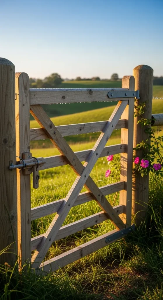 Farm Gate Entrance Ideas