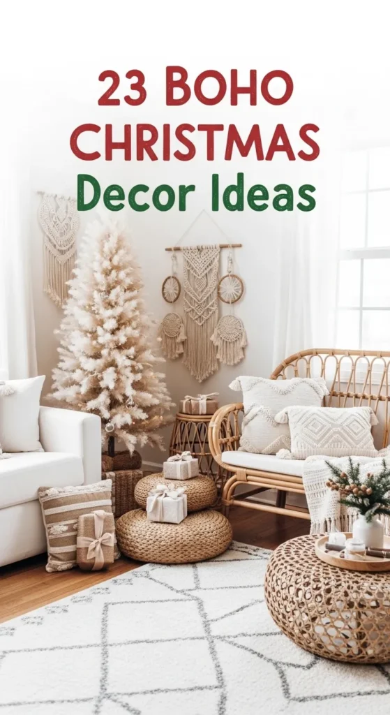 Boho Christmas Decor Ideas