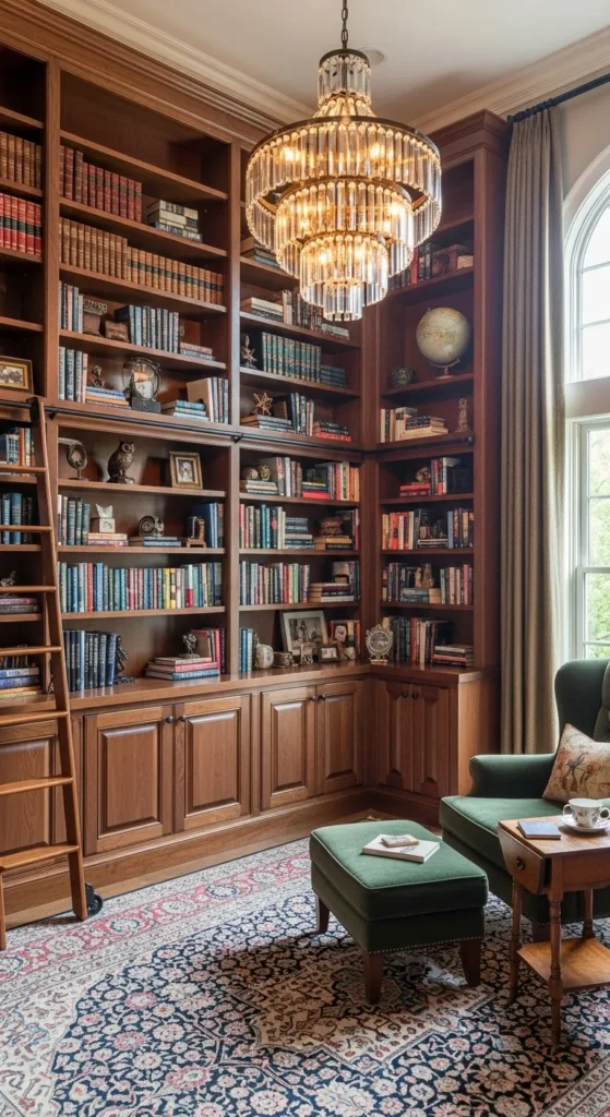 Home Library Decor Ideas
