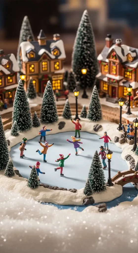 Christmas village display ideas
